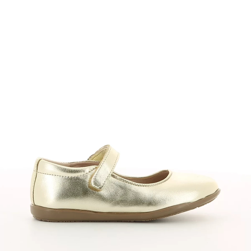 Image (2) de la chaussures Les fees de Bengale - Ballerines Or / Bronze / Platine en Cuir