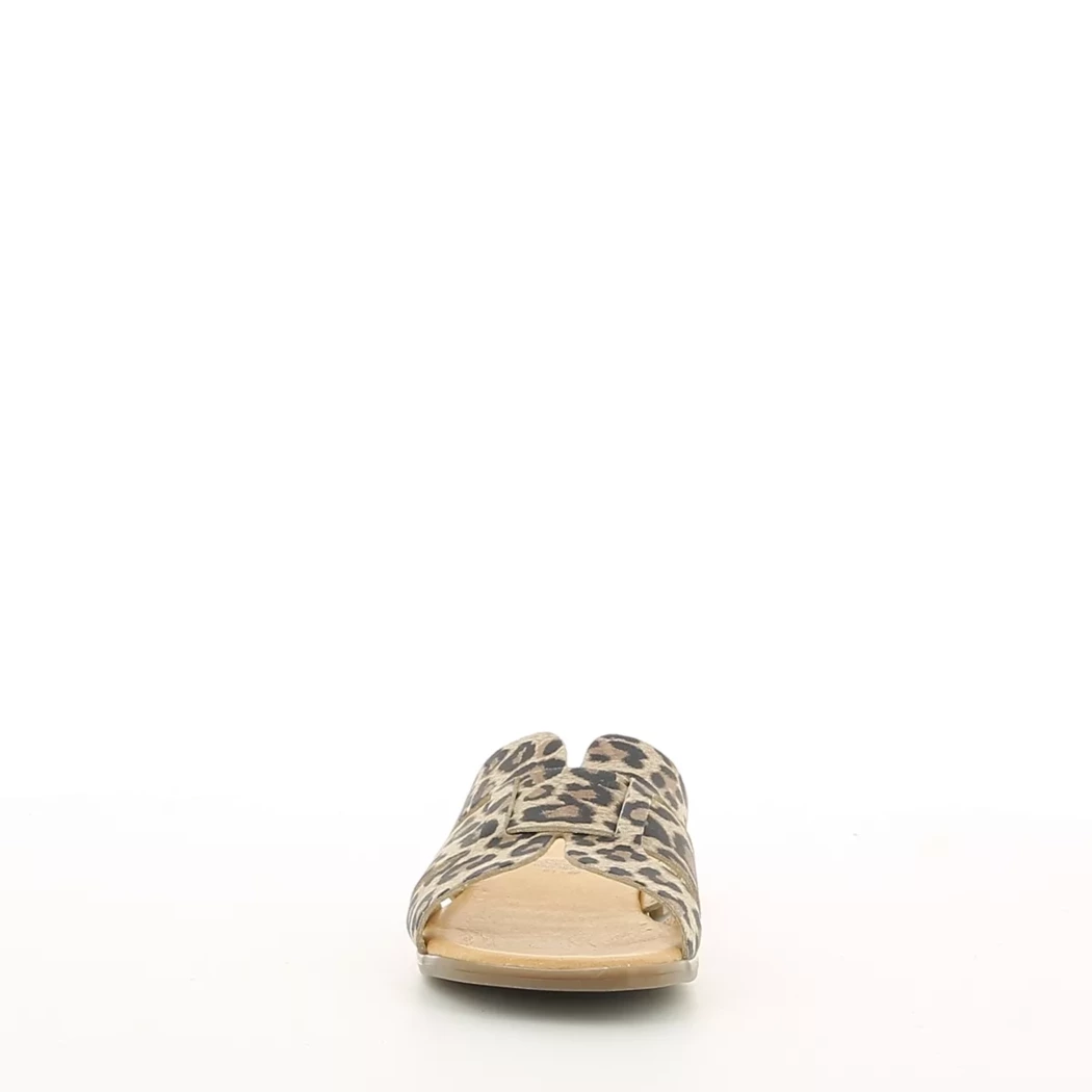 Image (5) de la chaussures Simplement B - Mules et Sabots Marron en Cuir