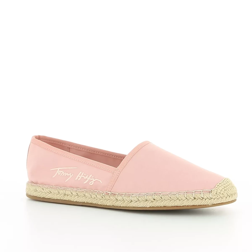 Image (1) de la chaussures Tommy Hilfiger - Espadrilles Rose en Textile