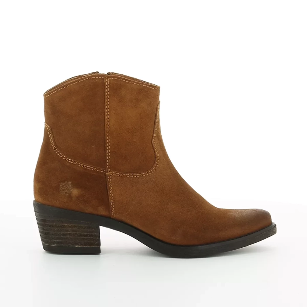 Image (2) de la chaussures Apple of Eden - Bottes Cuir naturel / Cognac en Cuir nubuck