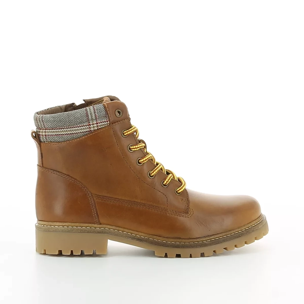 Image (2) de la chaussures Norvik - Bottines Cuir naturel / Cognac en Cuir