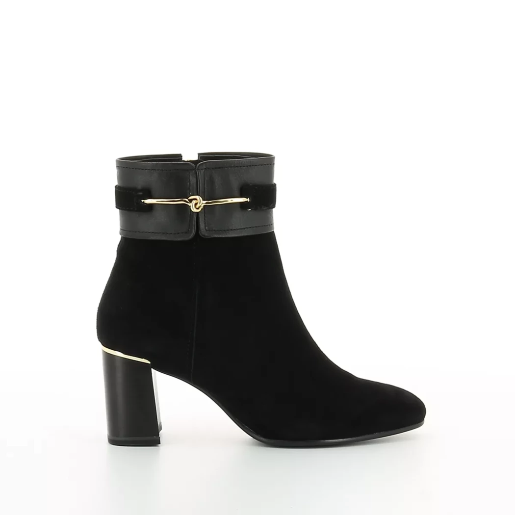 Image (2) de la chaussures Tamaris - Boots Noir en Cuir nubuck