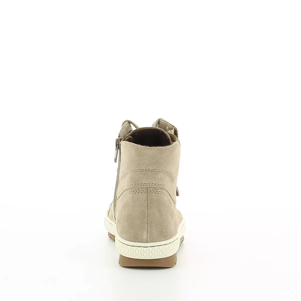 Image (3) de la chaussures Gabor - Bottines Taupe en Cuir nubuck