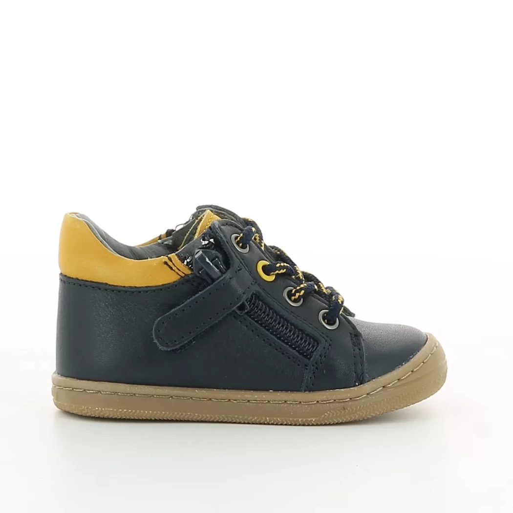 Image (2) de la chaussures Bellamy - Bottines Bleu en Cuir