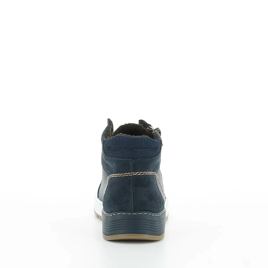 Image (3) de la chaussures Bull Boxer - Bottines Bleu en Cuir