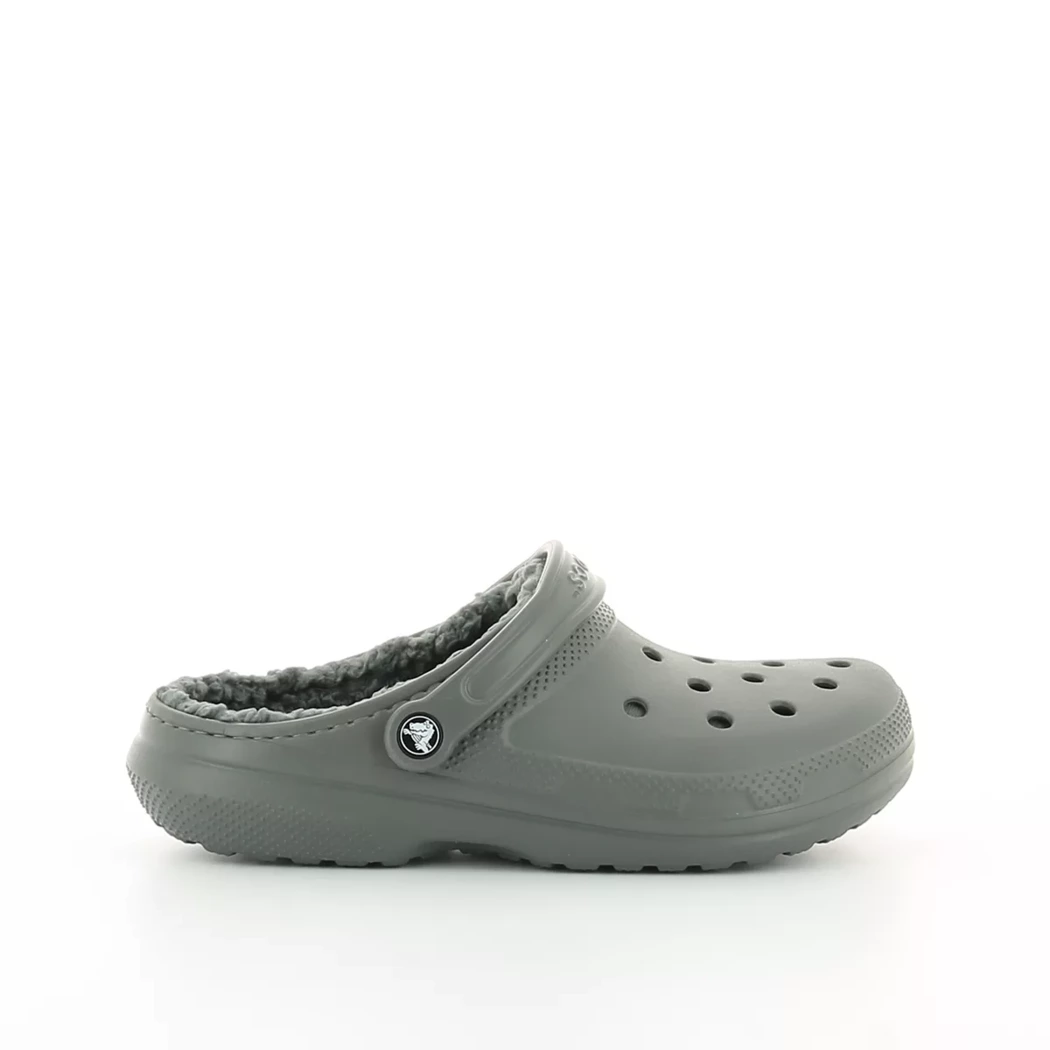 Image (2) de la chaussures Crocs - Mules et Sabots Gris en Caoutchouc