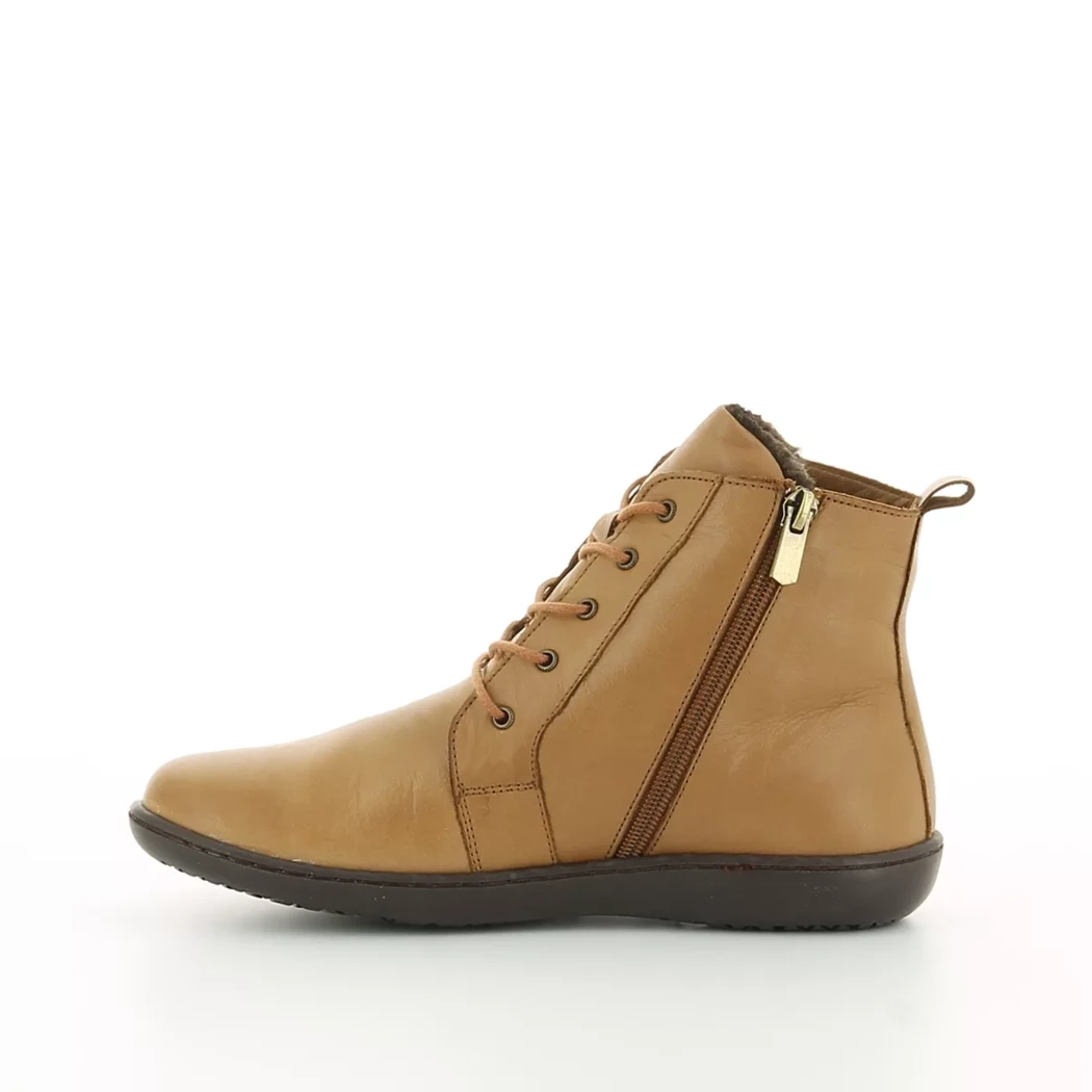 Image (4) de la chaussures Andrea Conti - Bottines Cuir naturel / Cognac en Cuir