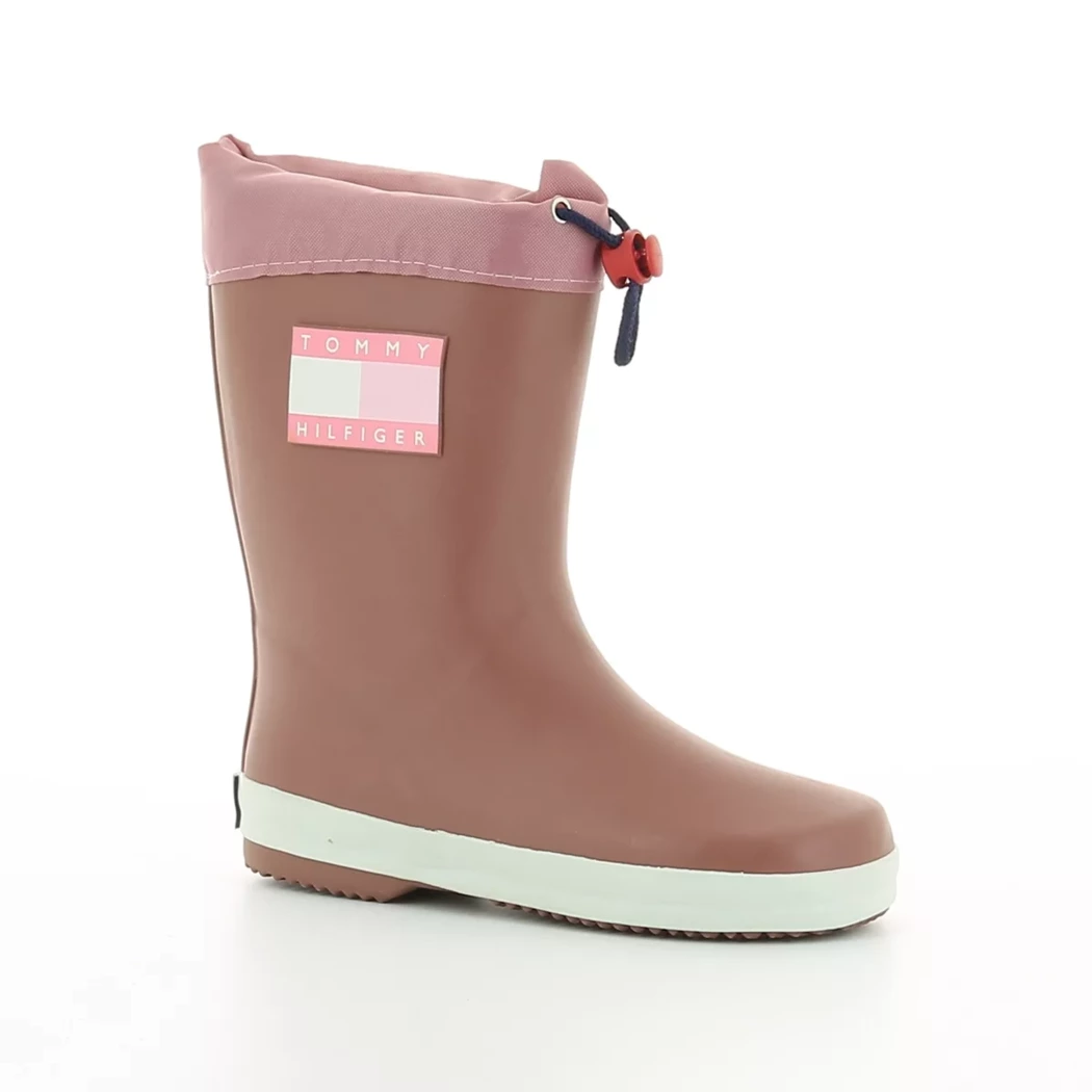 Image (1) de la chaussures Tommy Hilfiger - Bottes en caoutchouc Rose en Caoutchouc