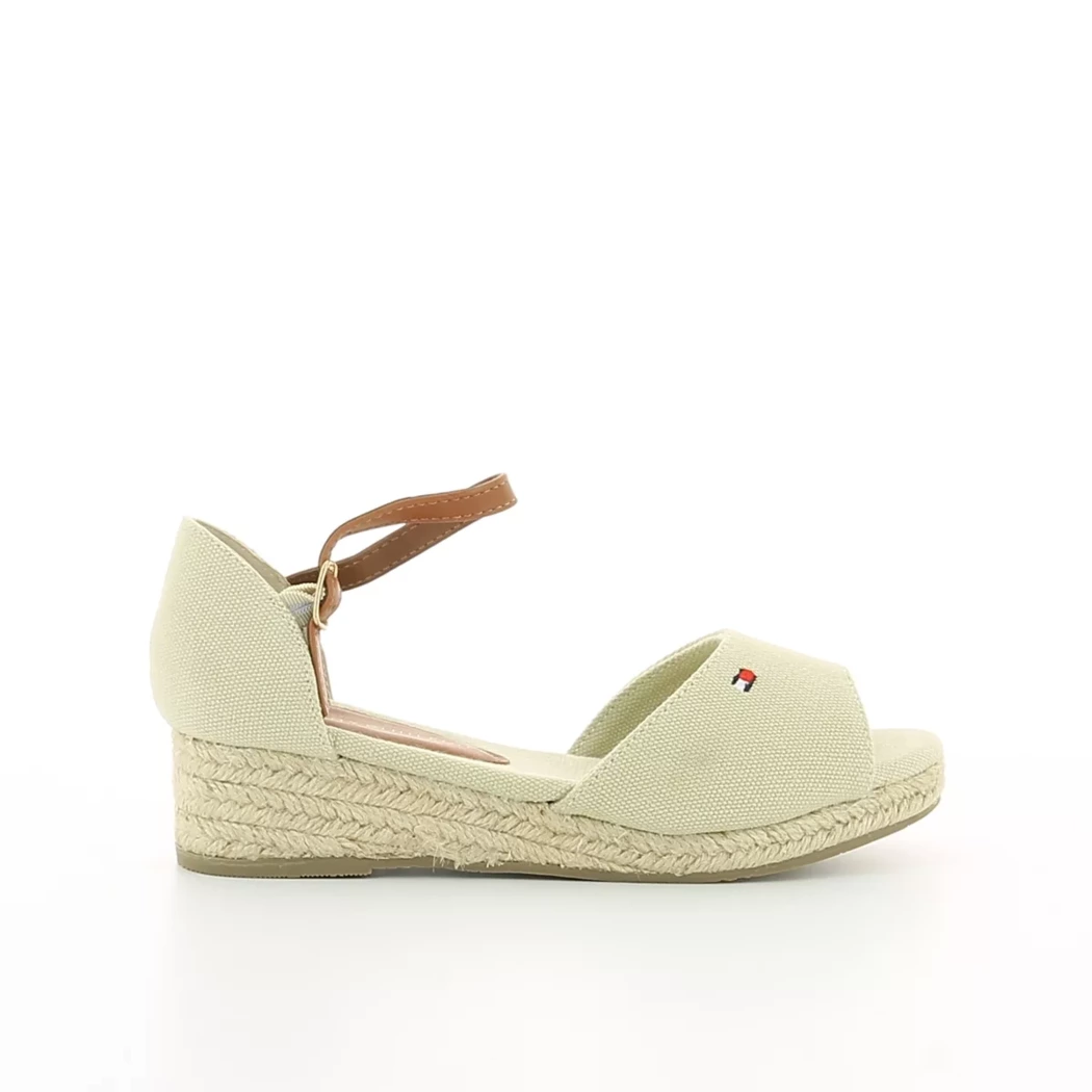 Image (2) de la chaussures Tommy Hilfiger - Sandales et Nu-Pieds Beige en Textile