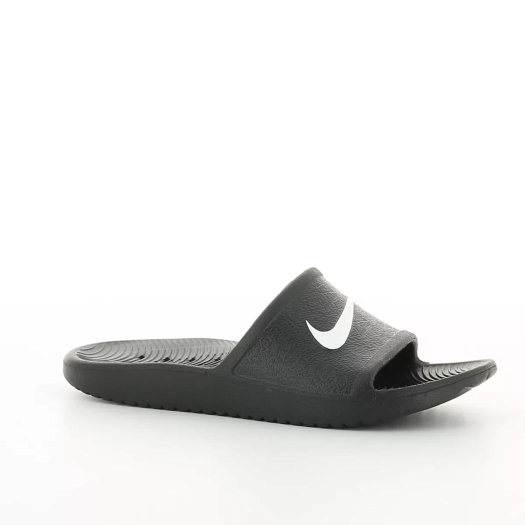 Image (1) de la chaussures Nike - Tongs et Plage Noir en Caoutchouc