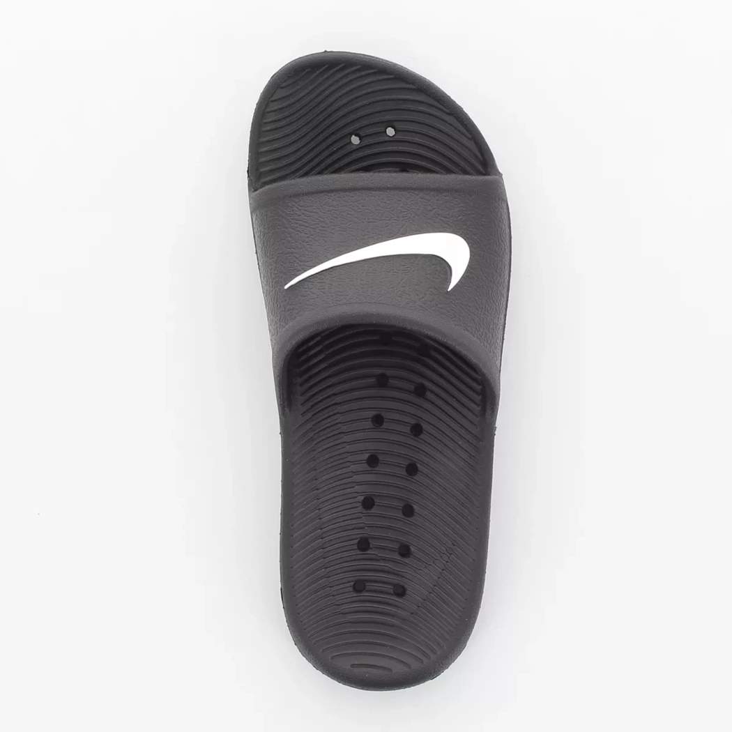 Image (6) de la chaussures Nike - Tongs et Plage Noir en Caoutchouc