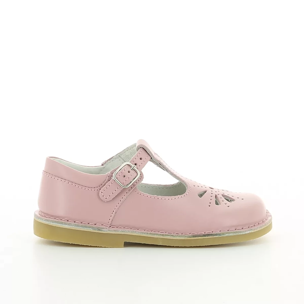 Image (2) de la chaussures Norvik - Sandales et Nu-Pieds Rose en Cuir