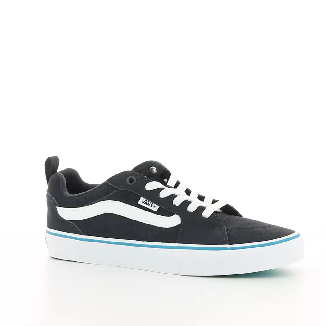 Image (1) de la chaussures Vans - Baskets Bleu en Cuir nubuck