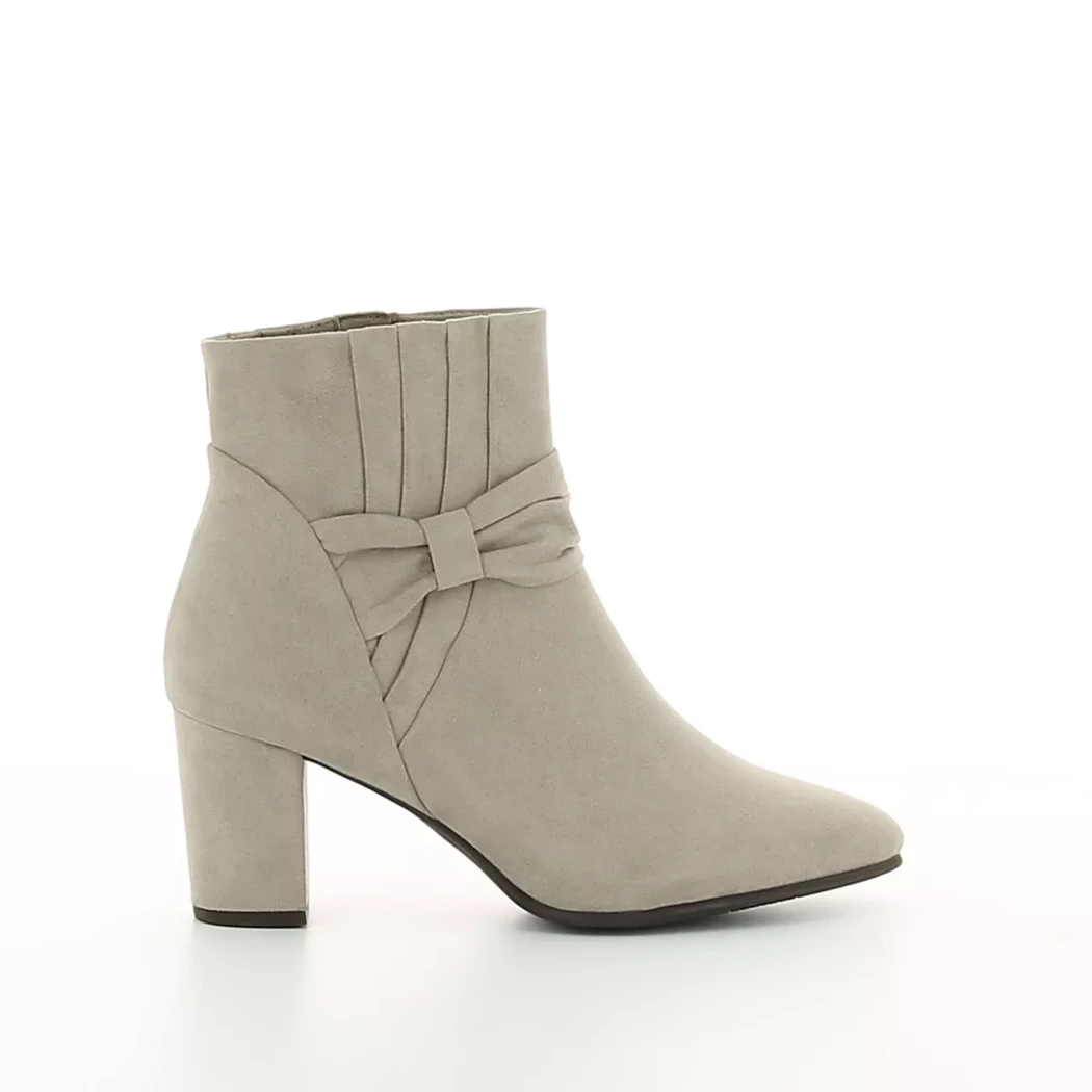 Image (2) de la chaussures Marco Tozzi - Boots Taupe en Cuir synthétique