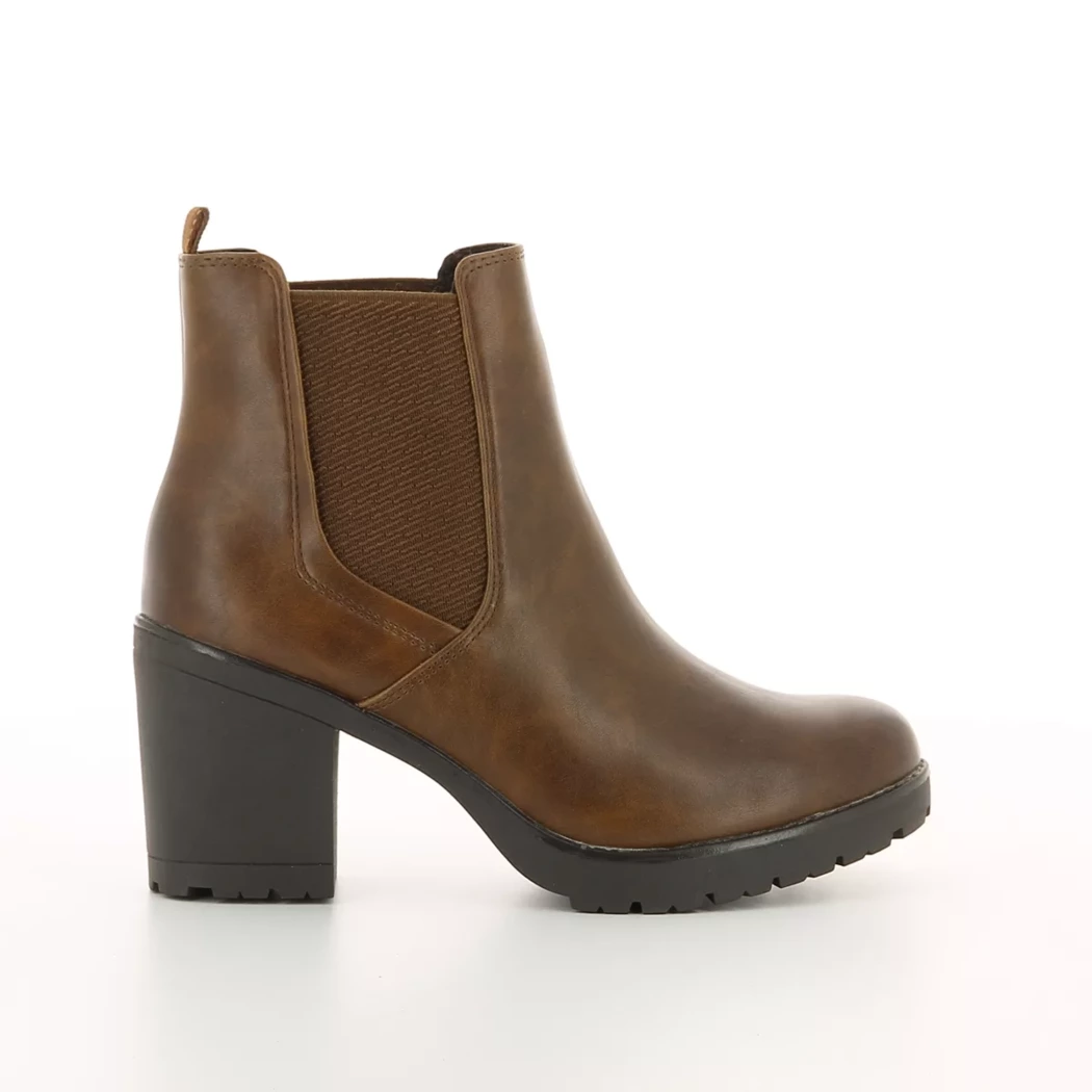 Image (2) de la chaussures Marco Tozzi - Boots Cuir naturel / Cognac en Cuir synthétique