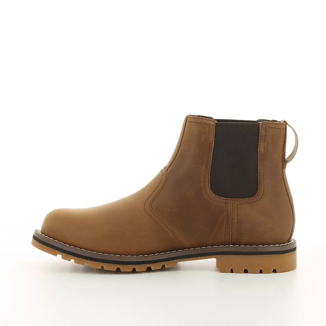 Image (4) de la chaussures Timberland - Boots Cuir naturel / Cognac en Cuir