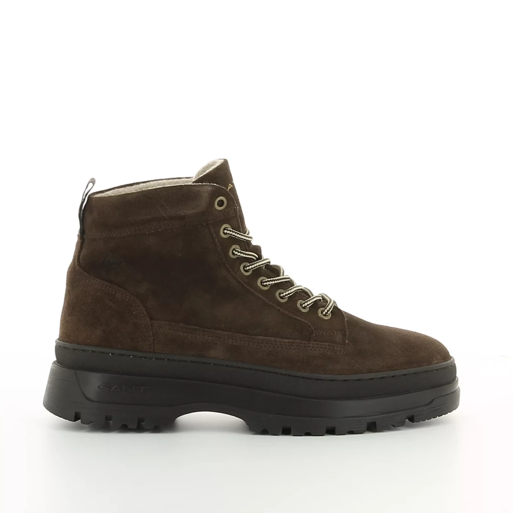 Image (2) de la chaussures Gant - Bottines Marron en Cuir nubuck