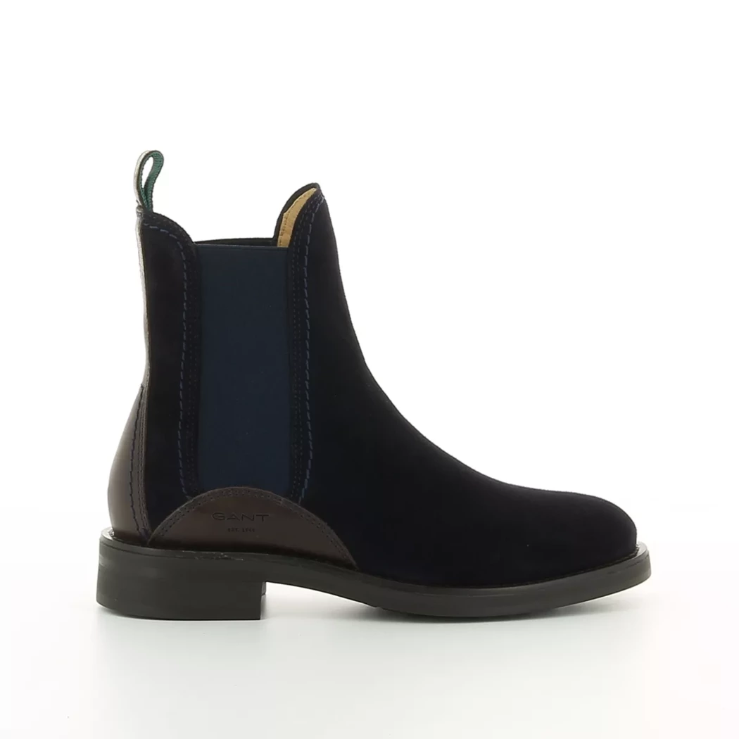 Image (2) de la chaussures Gant - Boots Bleu en Cuir nubuck