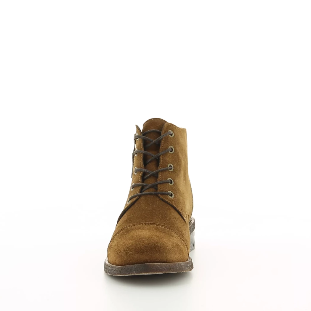 Image (5) de la chaussures Goodstep - Bottines Cuir naturel / Cognac en Cuir nubuck