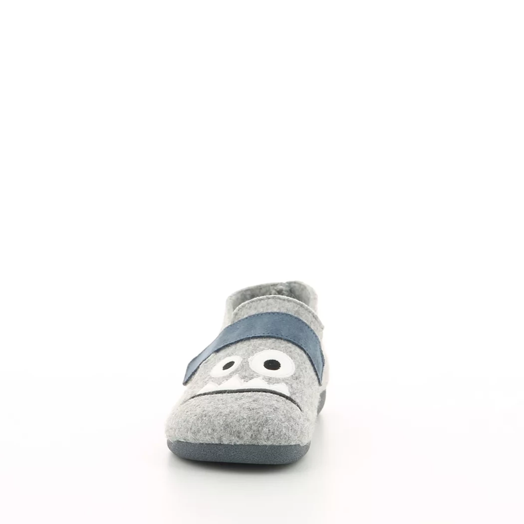 Image (5) de la chaussures Kmins - Pantoufles et Chaussons Gris en Textile