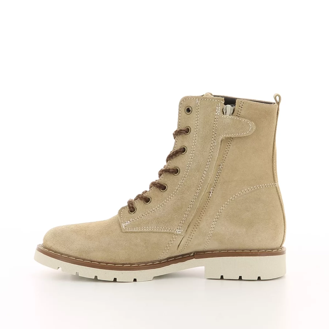 Image (4) de la chaussures Little David - Bottines Taupe en Cuir nubuck