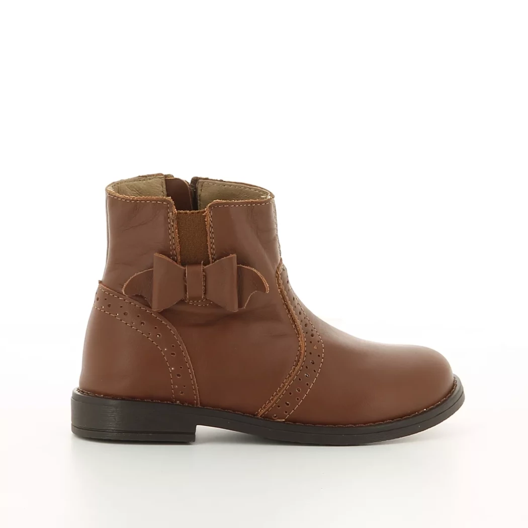 Image (2) de la chaussures Norvik - Boots Cuir naturel / Cognac en Cuir