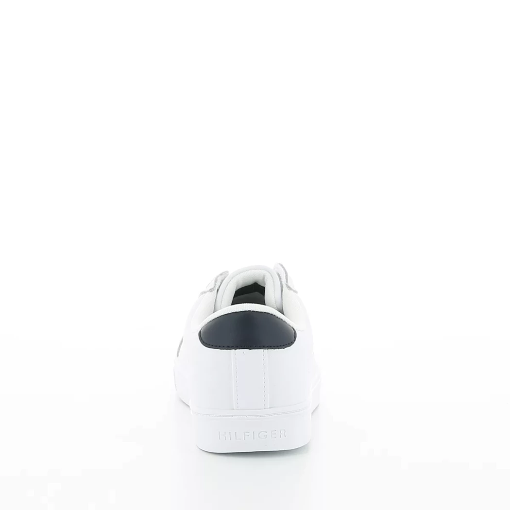 Image (3) de la chaussures Tommy Hilfiger - Baskets Blanc en Cuir