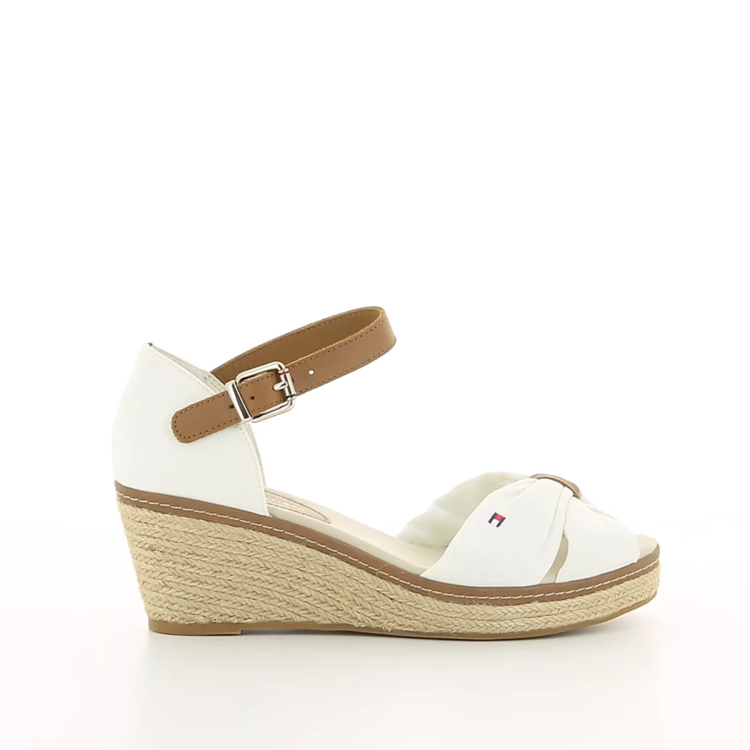 Image (2) de la chaussures Tommy Hilfiger - Sandales et Nu-Pieds Blanc en Textile