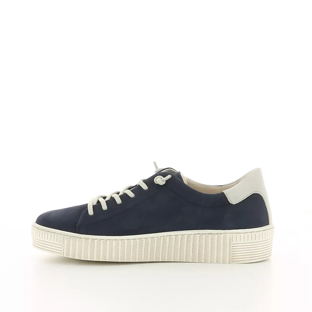 Image (4) de la chaussures Gabor - Baskets Bleu en Cuir nubuck