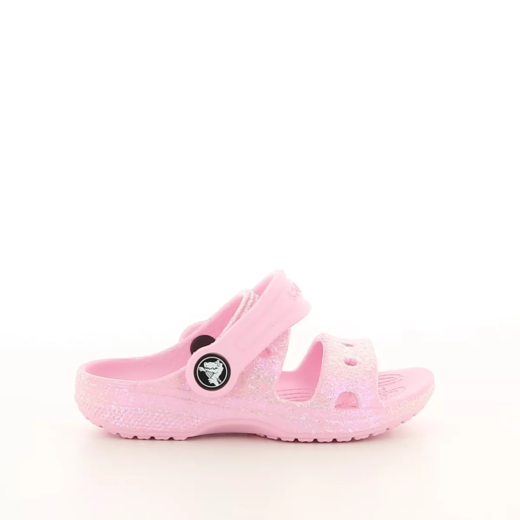 Image (2) de la chaussures Crocs - Sandales et Nu-Pieds Rose en Caoutchouc