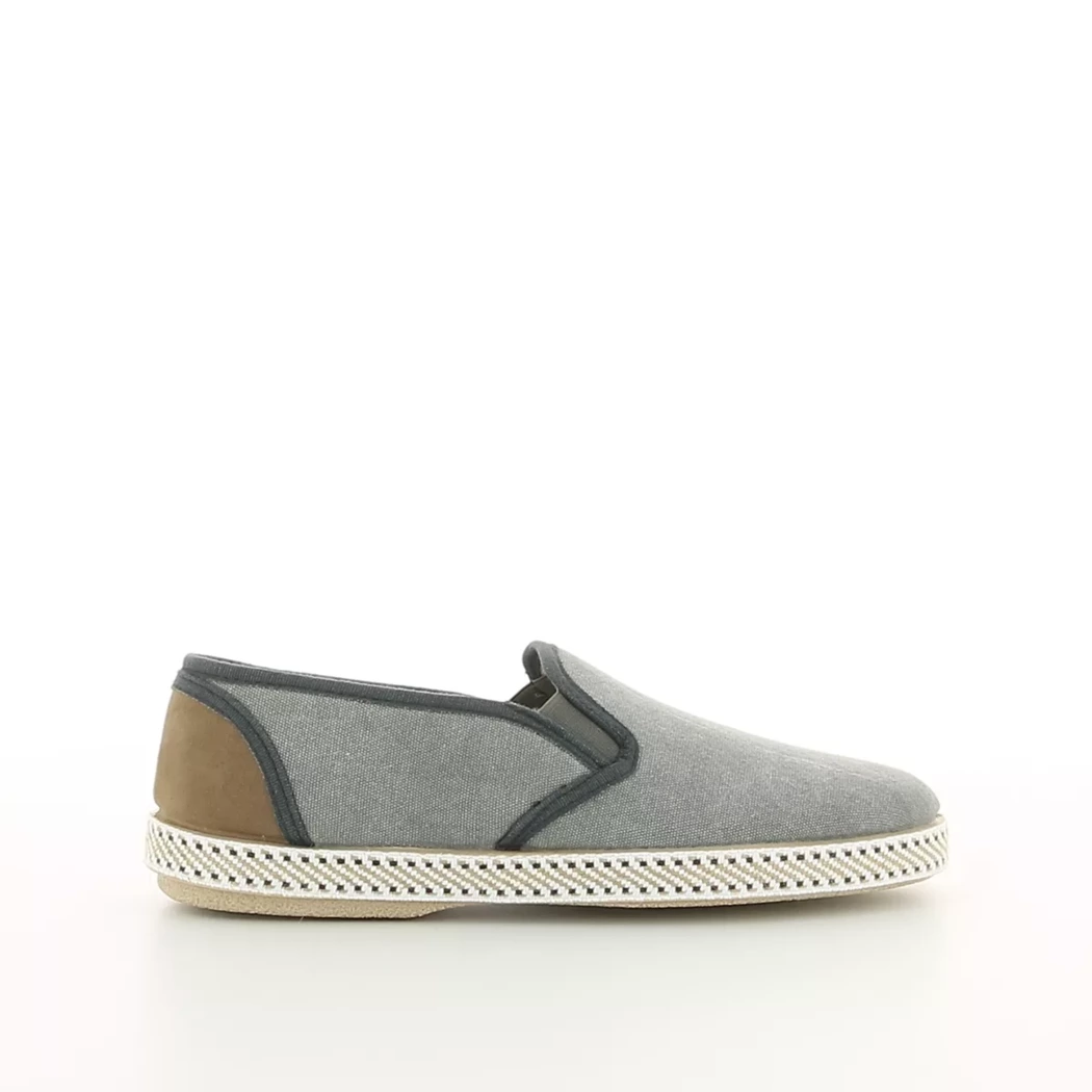 Image (2) de la chaussures Comfort Plus - Mocassins Gris en Textile