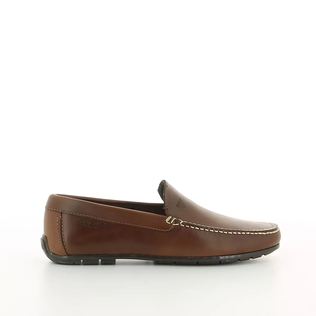 Image (2) de la chaussures Drakart - Mocassins Cuir naturel / Cognac en Cuir