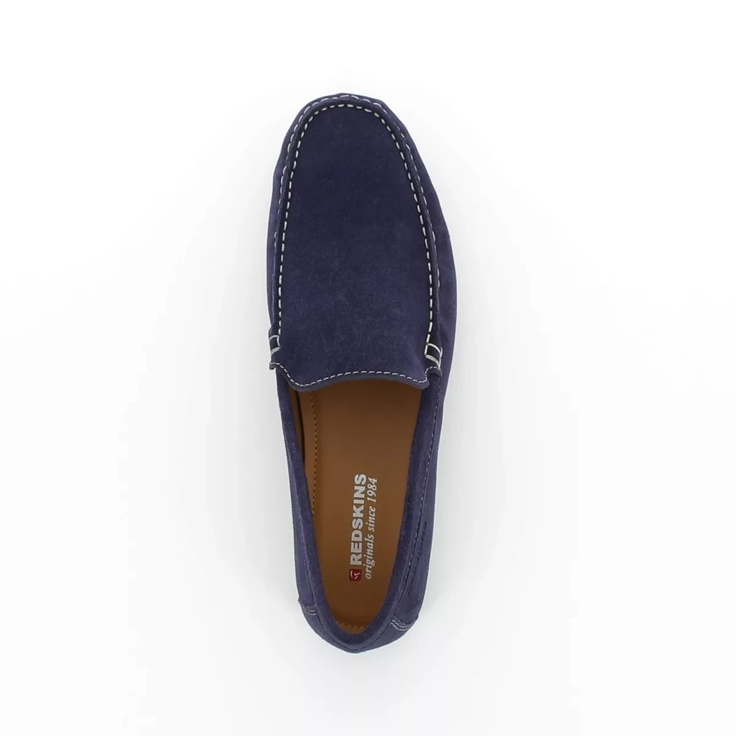 Image (6) de la chaussures Redskins - Mocassins Bleu en Cuir nubuck