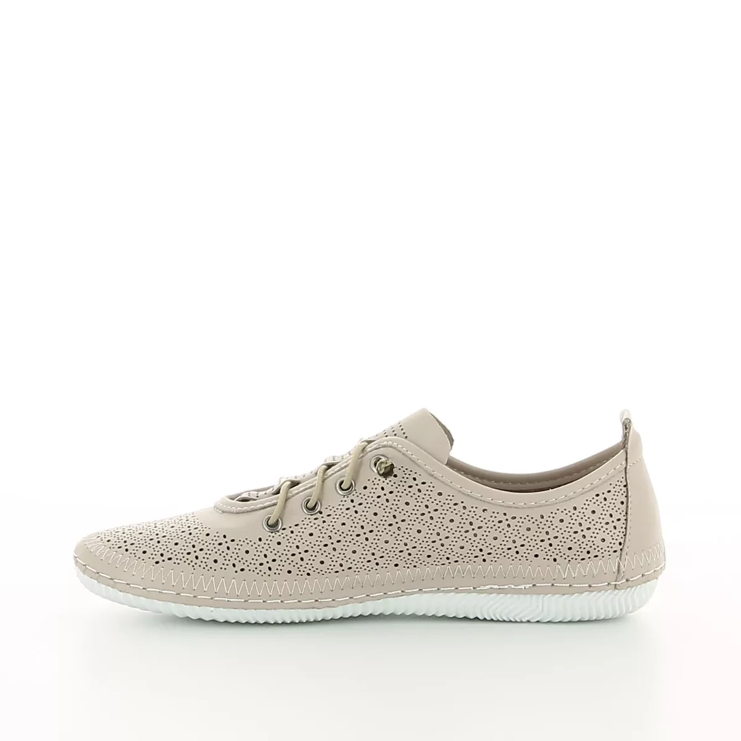 Image (4) de la chaussures Cosmos Comfort - Baskets Taupe en Cuir