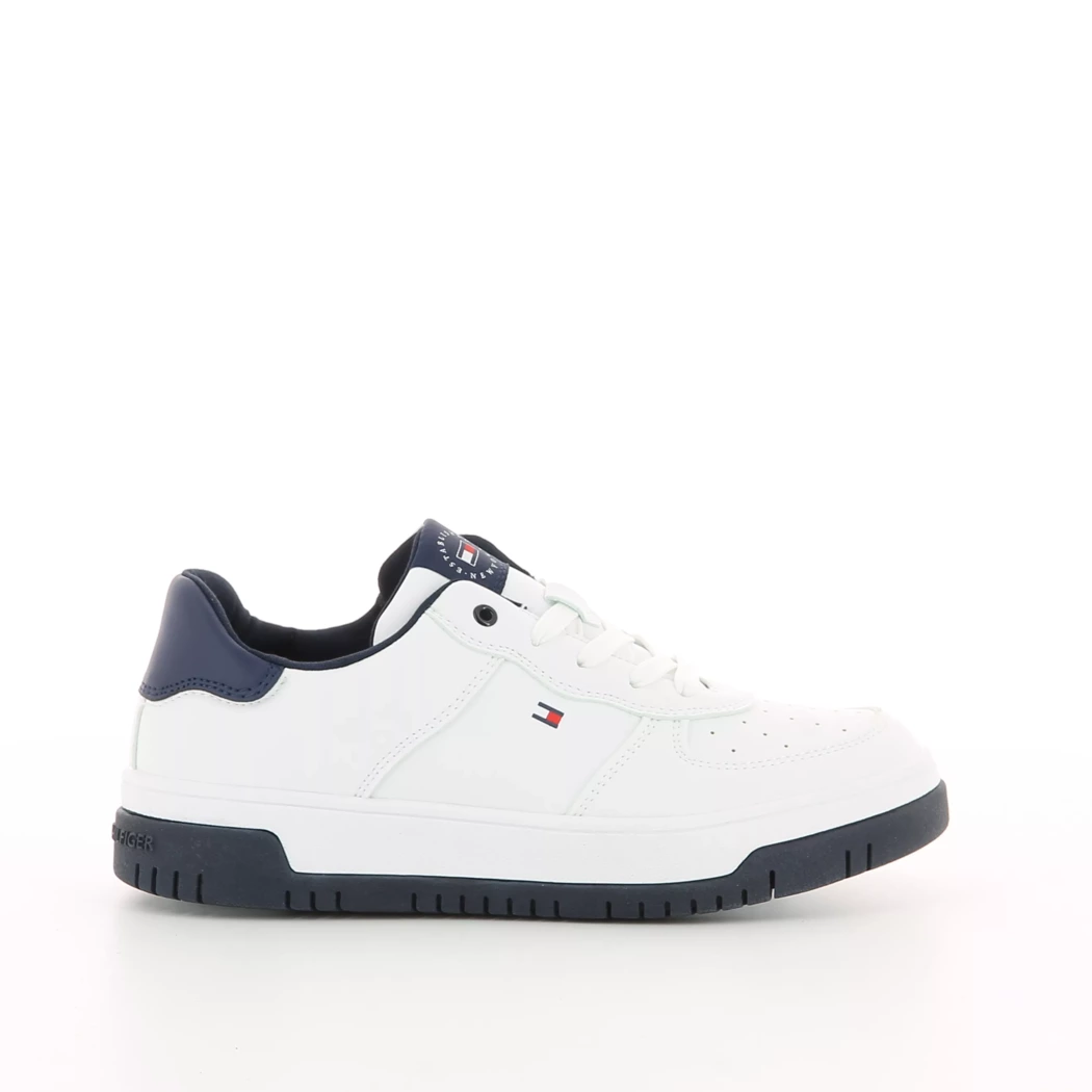 Image (2) de la chaussures Tommy Hilfiger - Baskets Blanc en Cuir synthétique