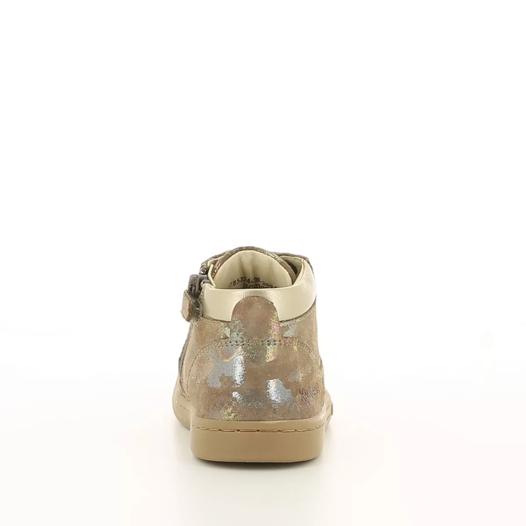 Image (3) de la chaussures Kickers - Bottines Taupe en Cuir nubuck