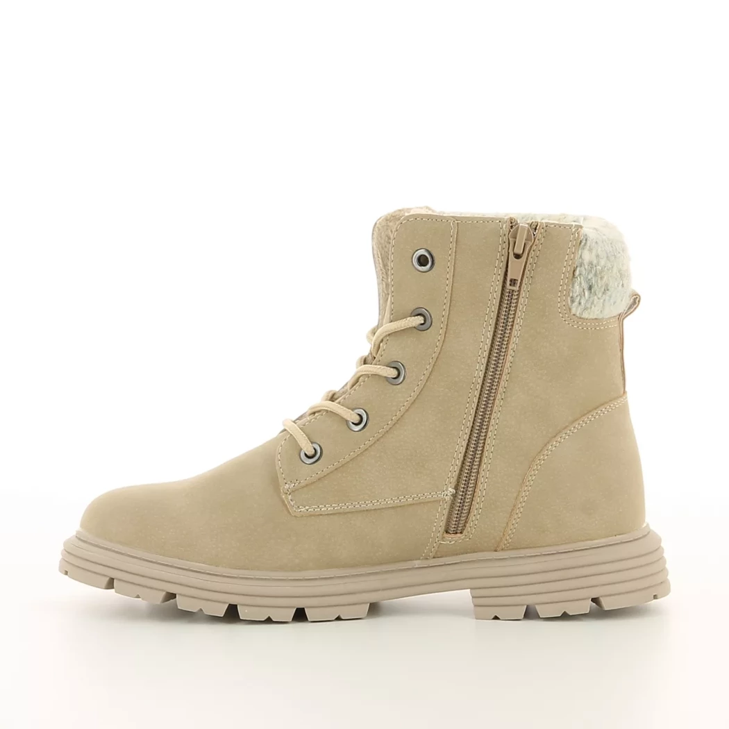 Image (4) de la chaussures Safety Jogger - Bottines Beige en Cuir synthétique