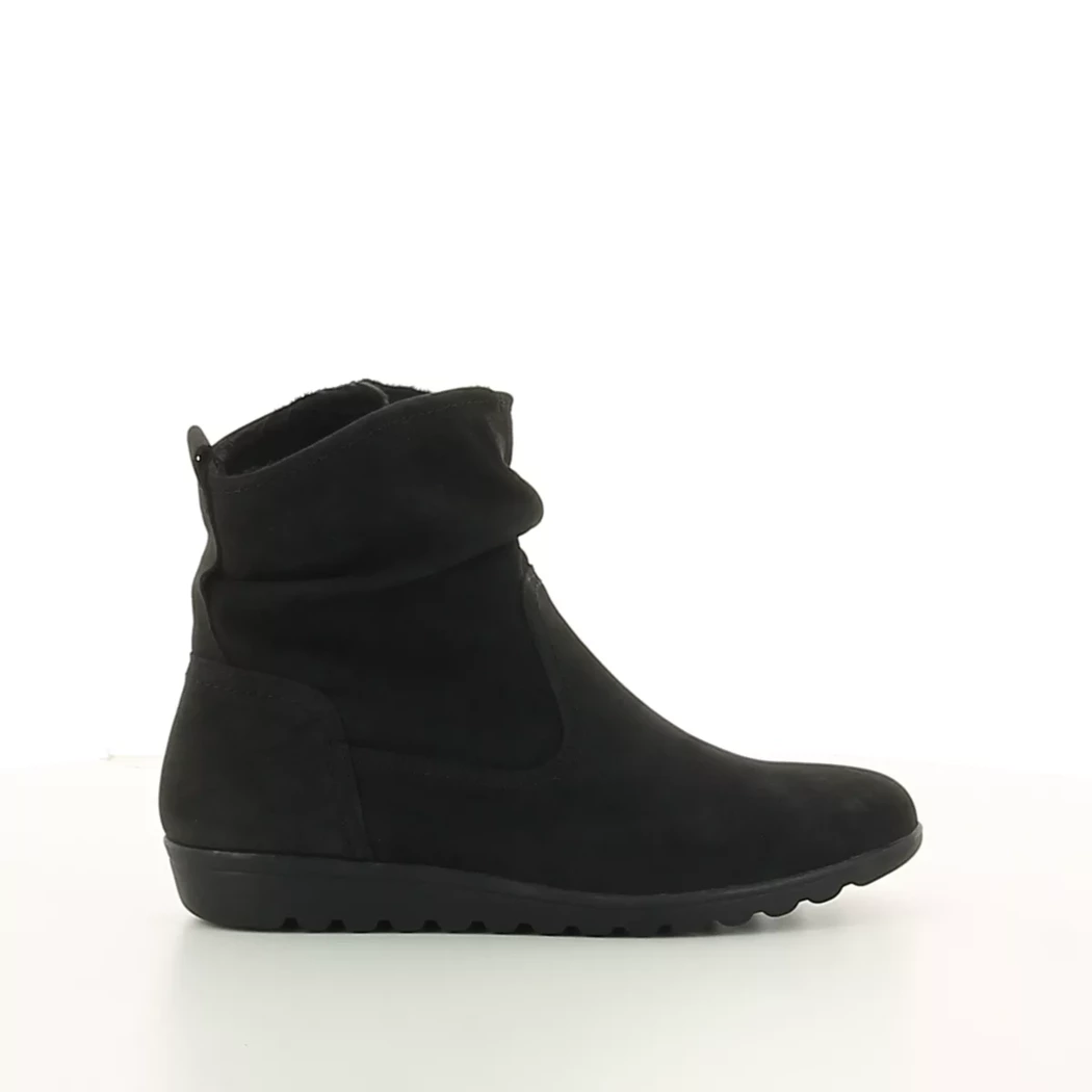 Image (2) de la chaussures Sens - Boots Noir en Cuir nubuck