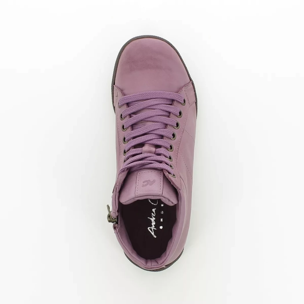 Image (6) de la chaussures Andrea Conti - Bottines Violet / Lilas en Cuir