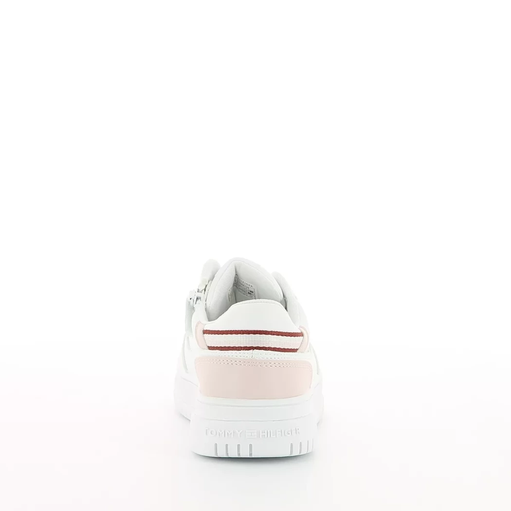 Image (3) de la chaussures Tommy Hilfiger - Baskets Blanc en Cuir synthétique