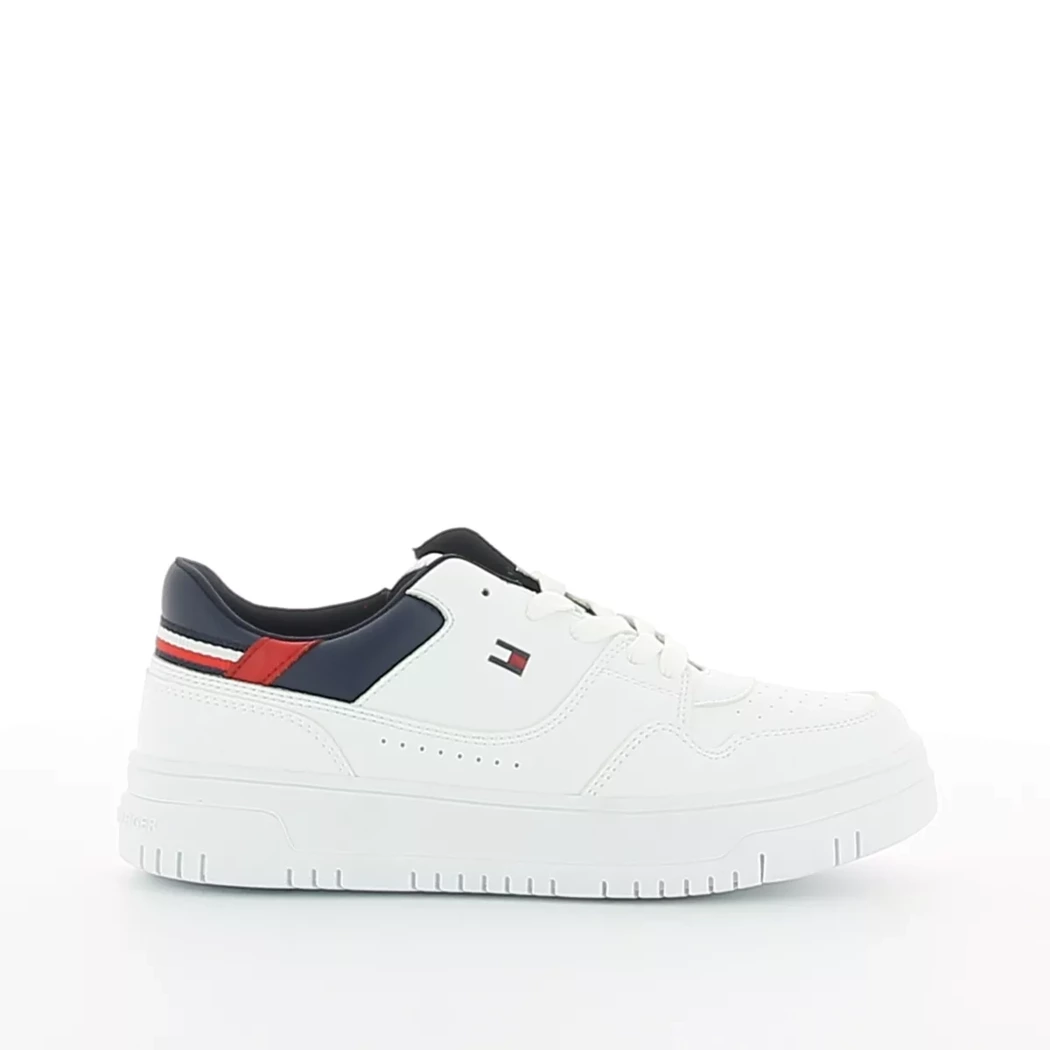 Image (2) de la chaussures Tommy Hilfiger - Baskets Blanc en Cuir synthétique