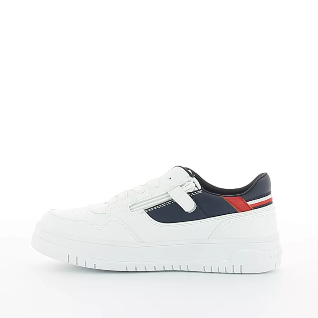 Image (4) de la chaussures Tommy Hilfiger - Baskets Blanc en Cuir synthétique