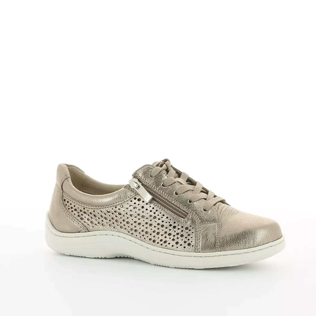 Image (1) de la chaussures Caprice - Baskets Taupe en Cuir