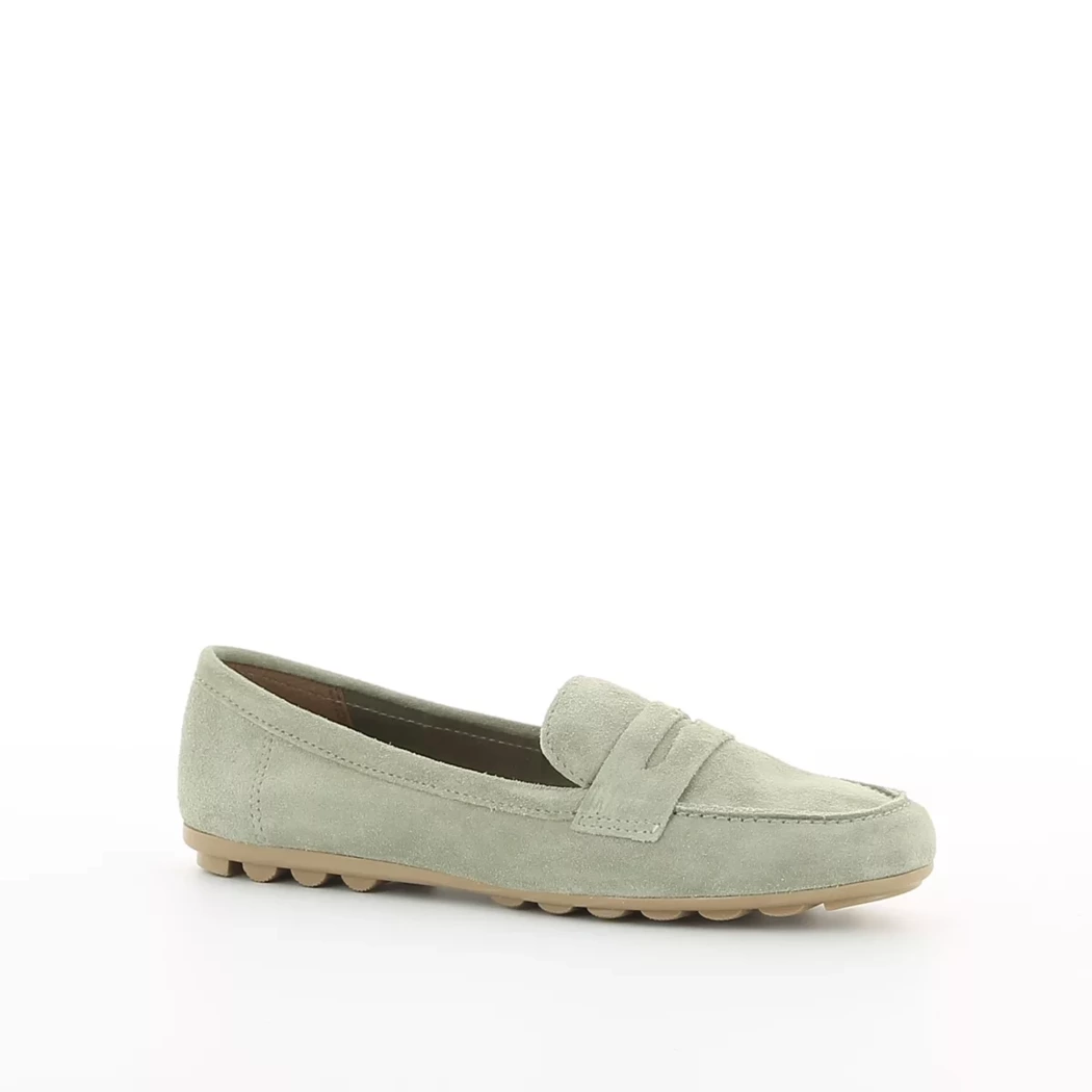 Image (1) de la chaussures Tamaris - Mocassins Vert en Cuir nubuck