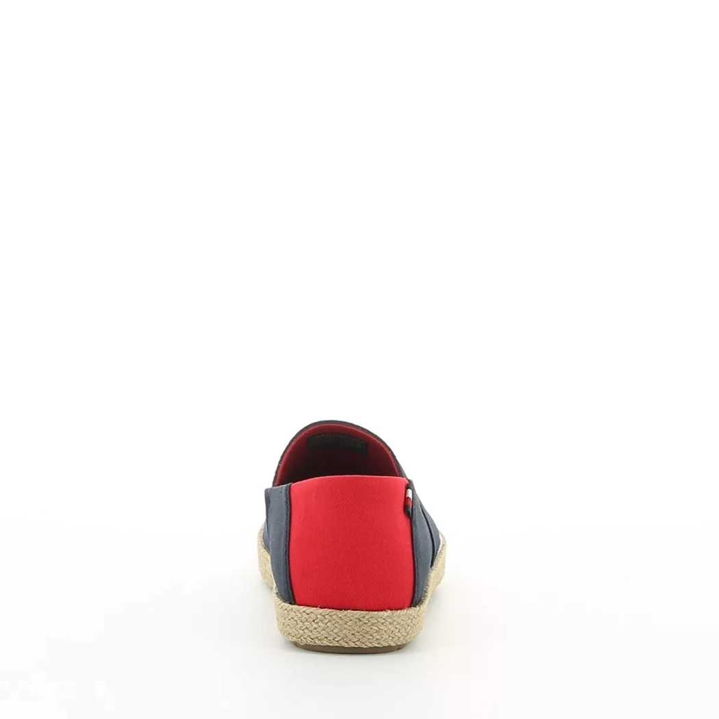 Image (3) de la chaussures Tommy Hilfiger - Espadrilles Bleu en Textile