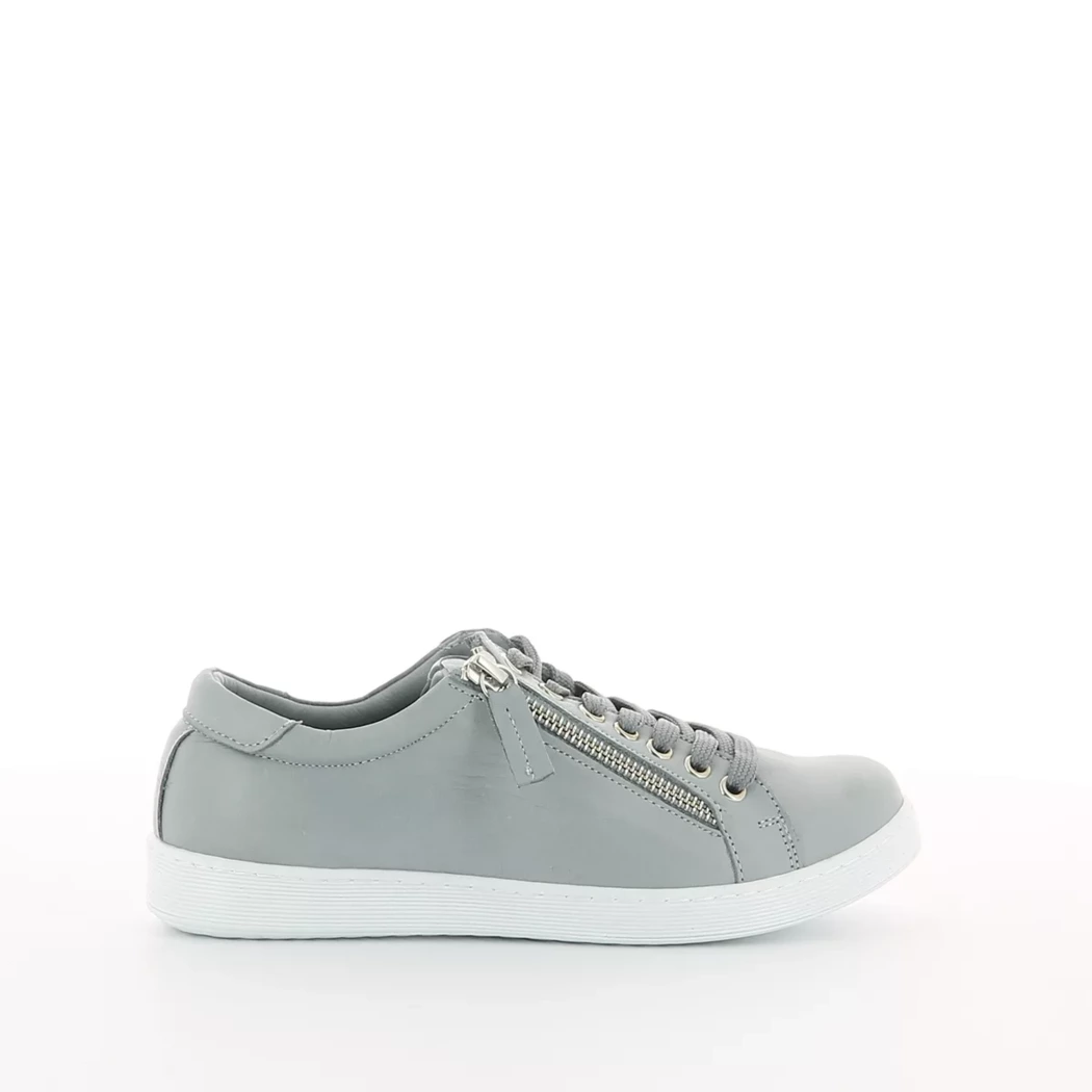 Image (2) de la chaussures Andrea Conti - Baskets Gris en Cuir