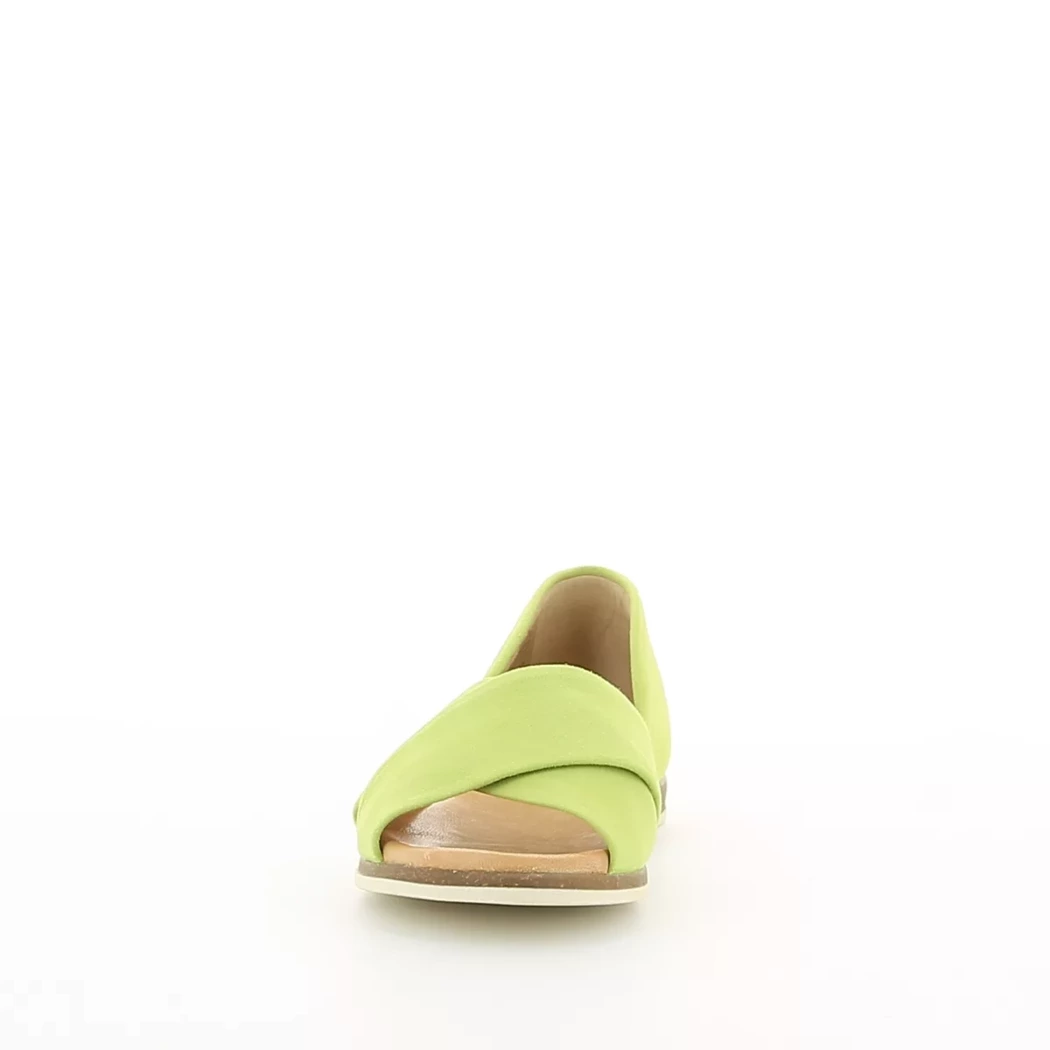 Image (5) de la chaussures Apple of Eden - Sandales et Nu-Pieds Vert en Cuir nubuck