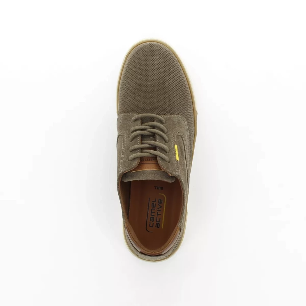 Image (6) de la chaussures Camel Active - Baskets Vert en Cuir nubuck