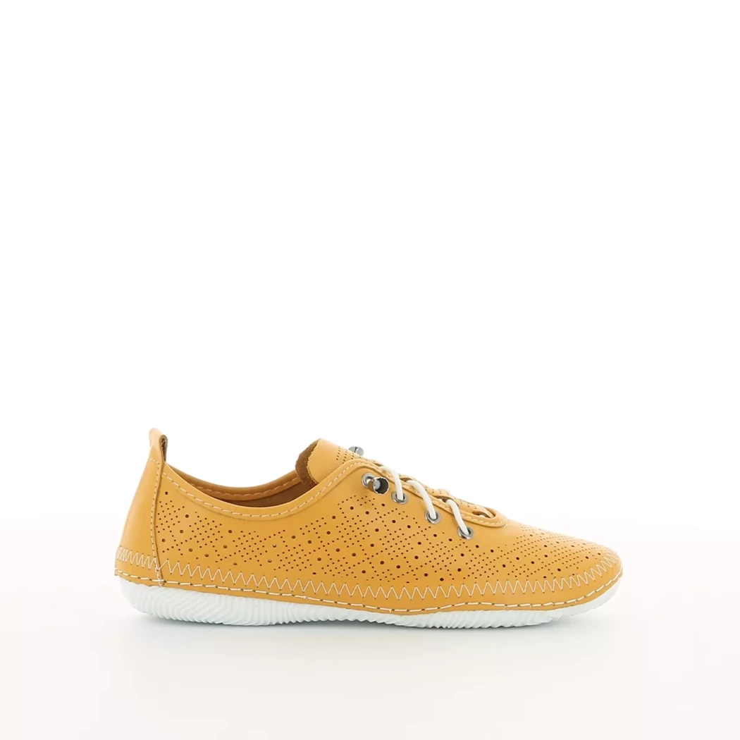 Image (2) de la chaussures Cosmos Comfort - Baskets Jaune en Cuir