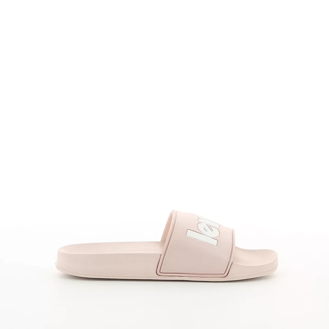 Image (2) de la chaussures Levi's - Tongs et Plage Rose en Caoutchouc